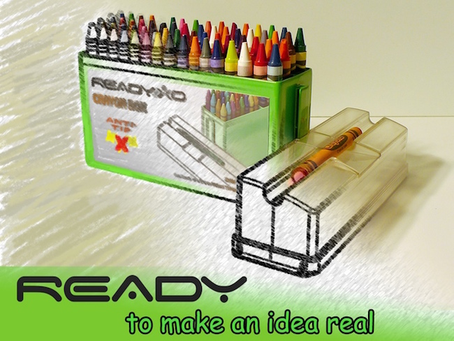 ReadyXO Crayon Box