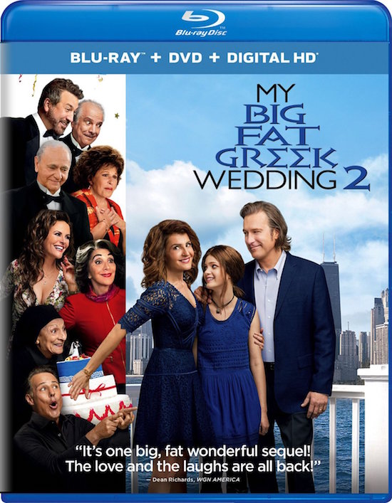 My Big Fat Greek Wedding 2 blu-ray
