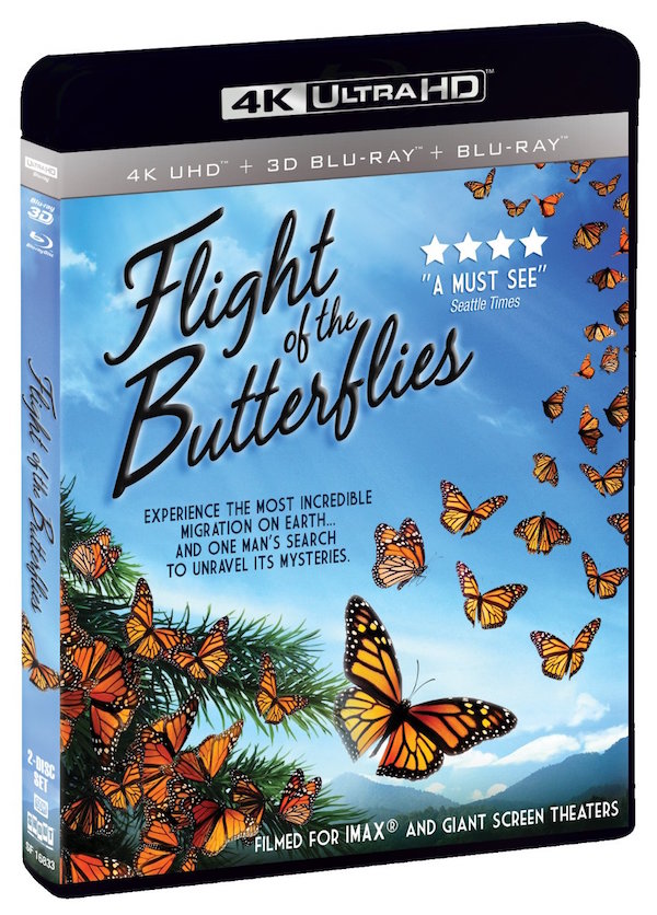 Flight of the Butterflies blu-ray