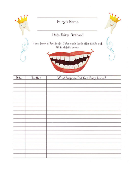 2016 HOLIDAY GIFT GUIDE - Teeth Fairies: A Baby Teeth Tradition