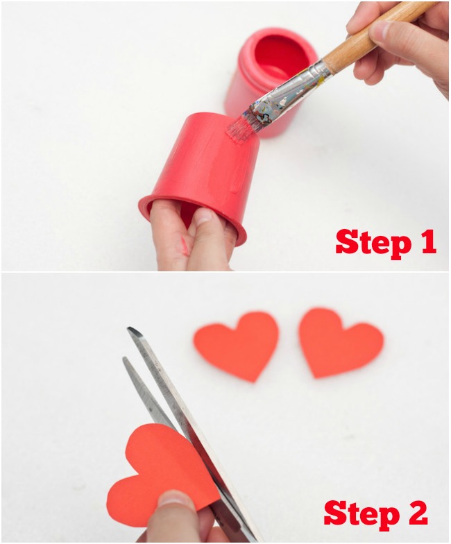 Mom Knows It All DIY Valentine's Day Craft - Love Bug Tabletop Photo Holder