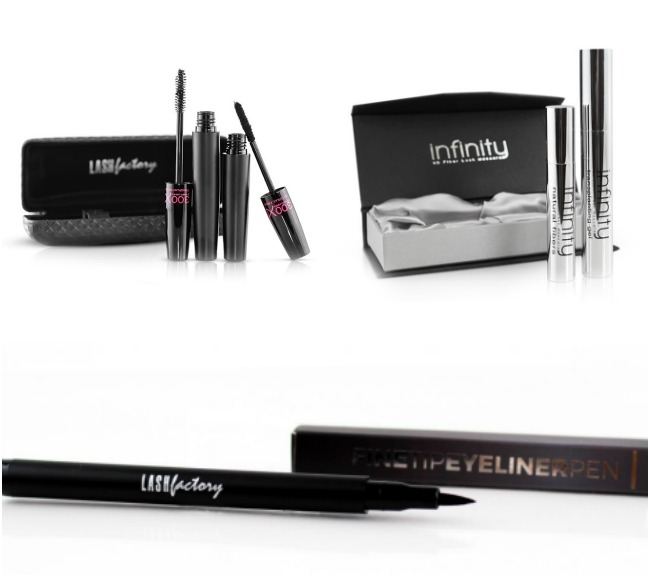 Lash Factory Mascara and Eyeliner Review