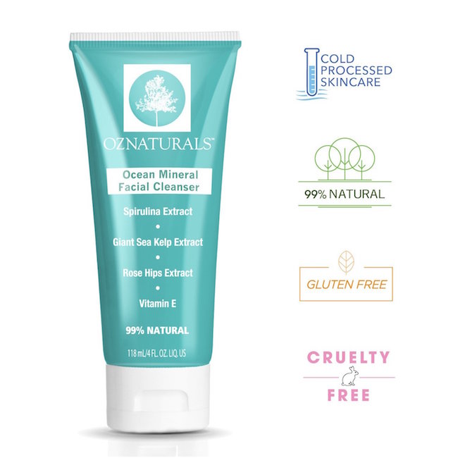 OZ Naturls Ocean Mineral Facial Cleanser