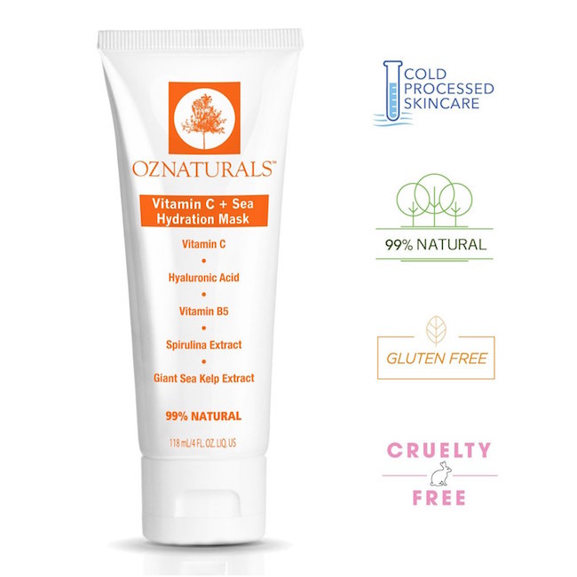 OZ Naturals Vitamin C + Sea Hydration Mask
