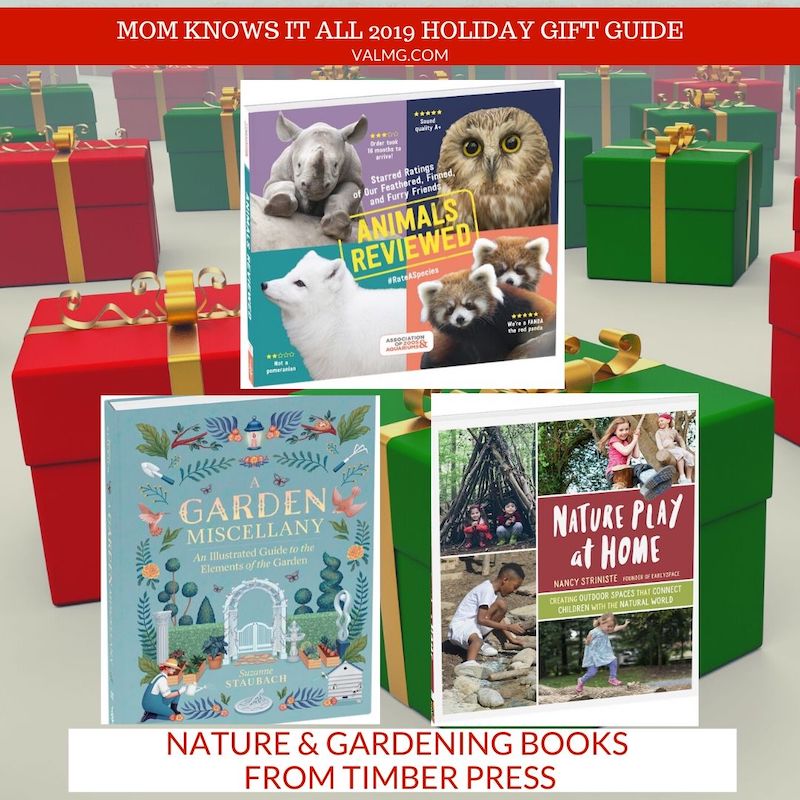 MOM KNOWS IT ALL 2019 HOLIDAY GIFT GUIDE - Nature & Gardening Books From Timber Press